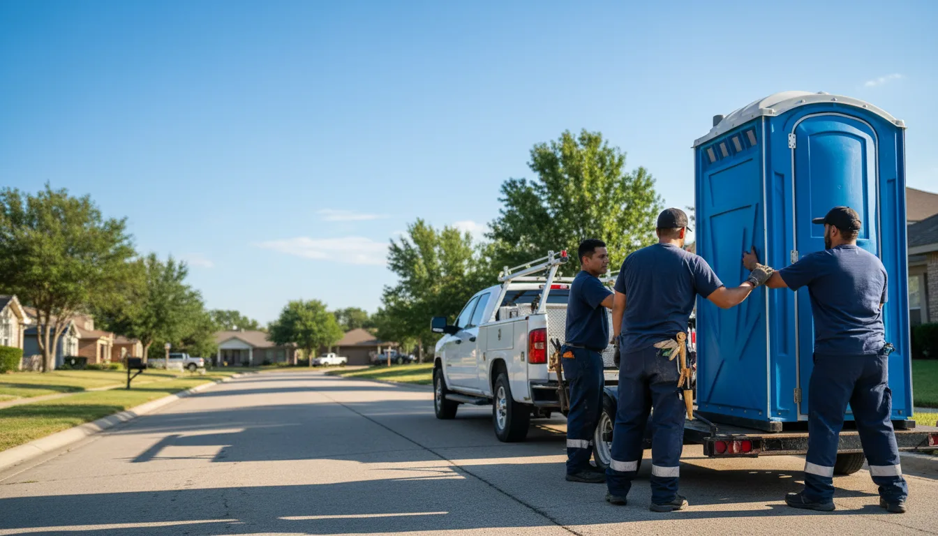 Portable Toilet Rental in Section, AL near me